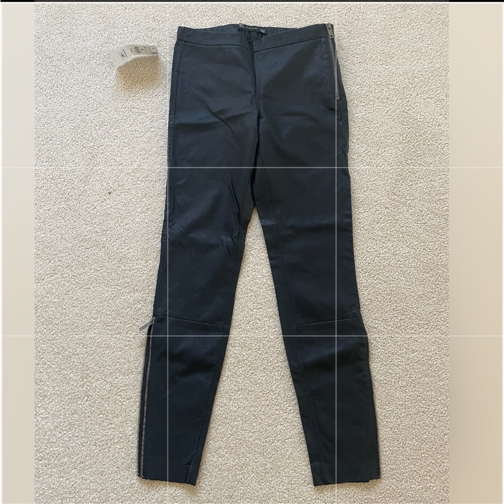 Zara faux leather pants